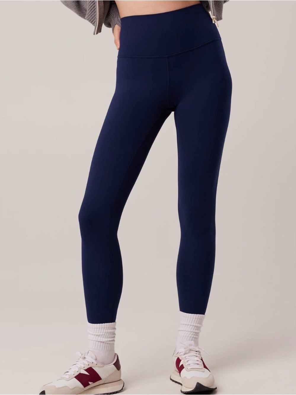 OFFLINE By Aerie The Hugger High Waisted Legging in Navy